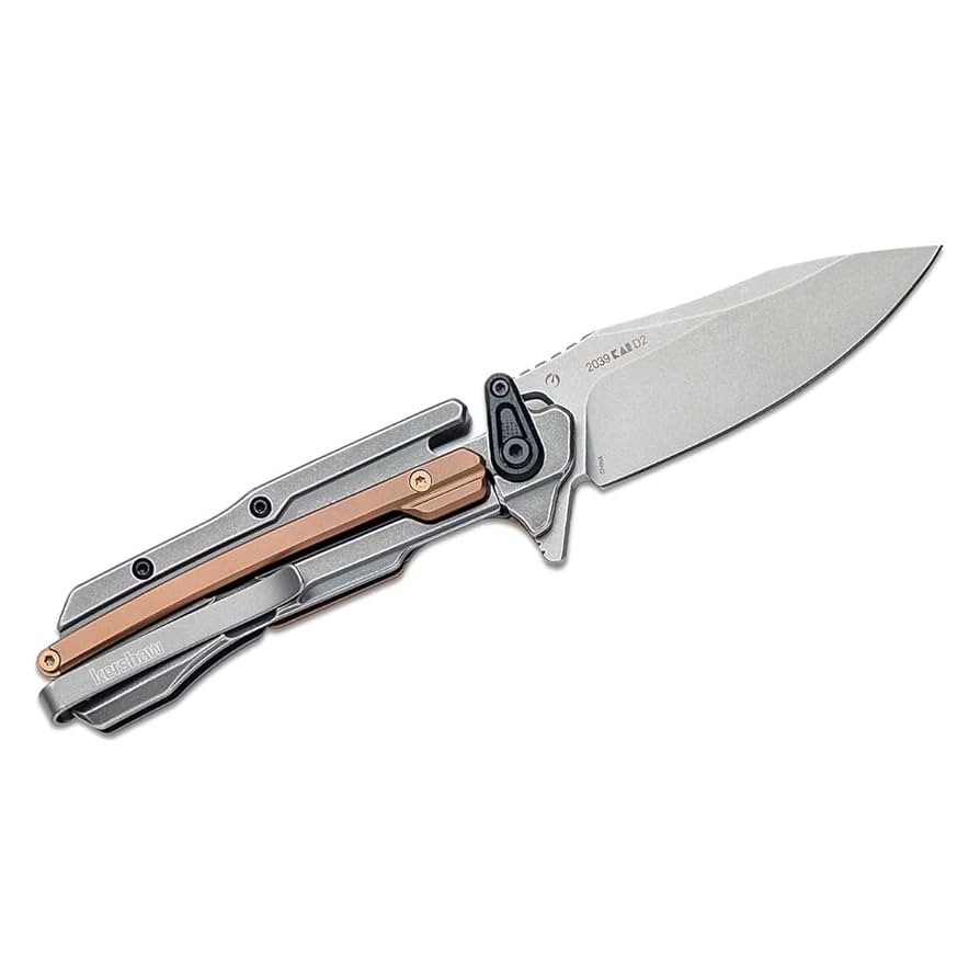 Kershaw Frontrunner Folding Pocket Knife, Futuristic